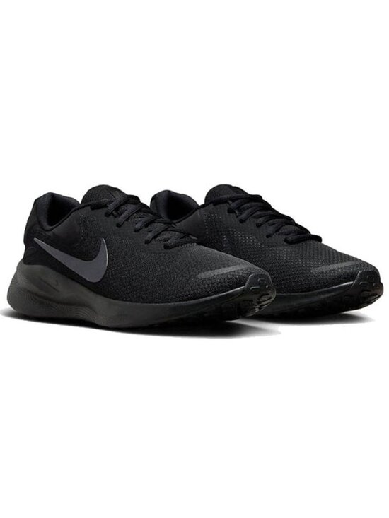 NIKE Men\'s Lightweight, Breathable Running Sneakers in Black, Size 14 Wide 2E main image 4